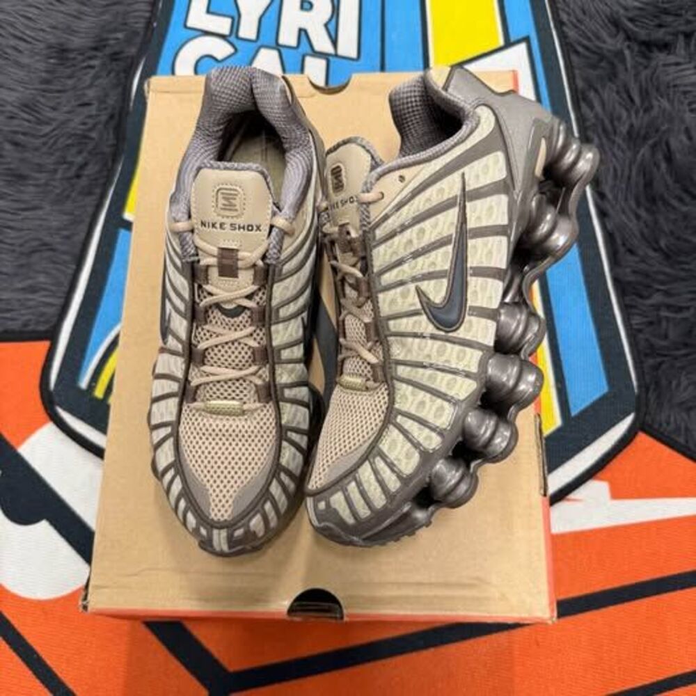 Nike Shox TL Khaki Ironstone Off Noir Size 9W